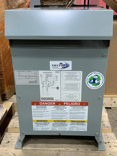 DELTA- CDSC0007S021597 (PRI.600V,SEC.480/120V,7.5KVA,1PH,3R) Product Image